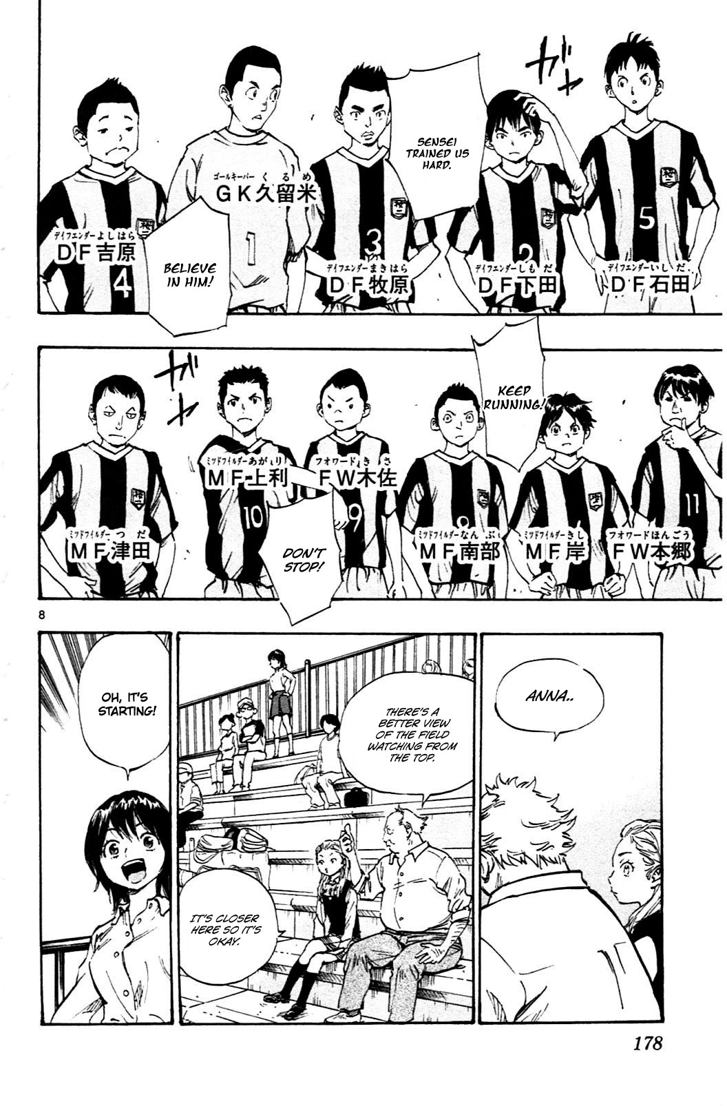 BE BLUES ~Ao ni nare~ Chapter 37 page 8 - Chapter 37: Don't Fear!