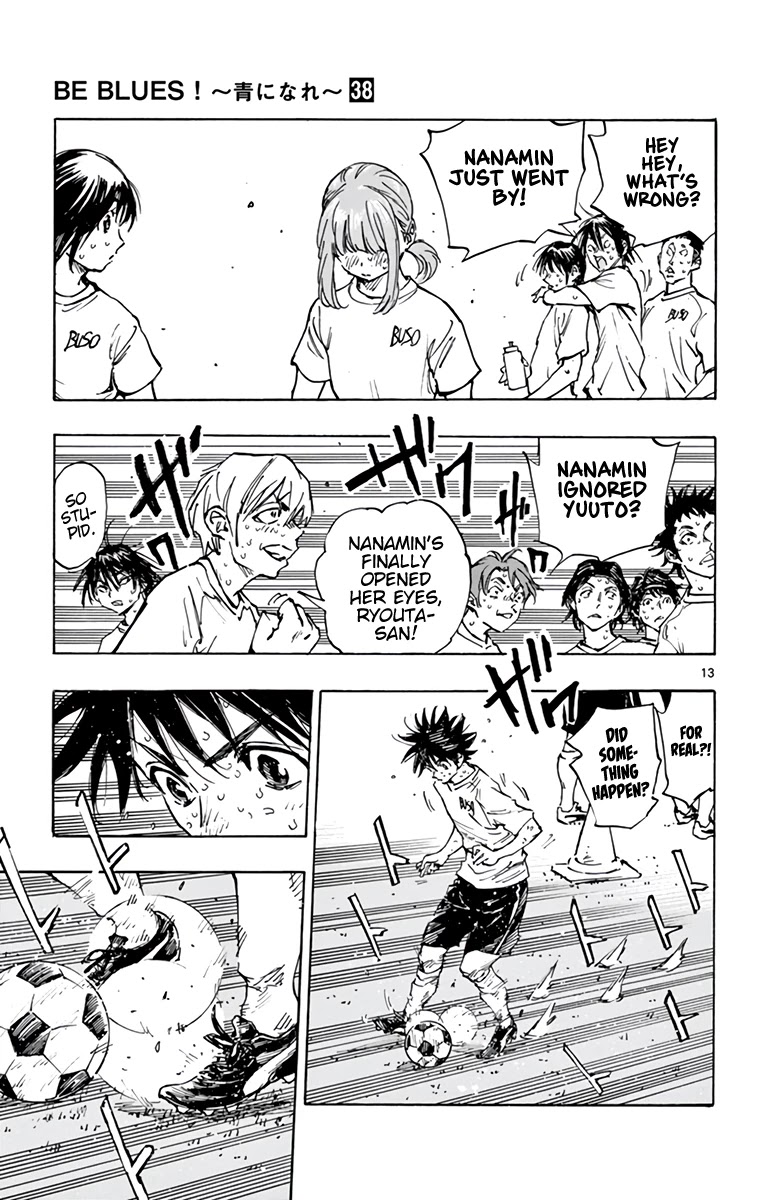 BE BLUES ~Ao ni nare~ Chapter 372 page 14 - Chapter 372: Stopped Time, Deviated Time