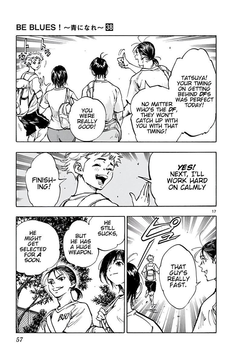 BE BLUES ~Ao ni nare~ Chapter 372 page 18 - Chapter 372: Stopped Time, Deviated Time