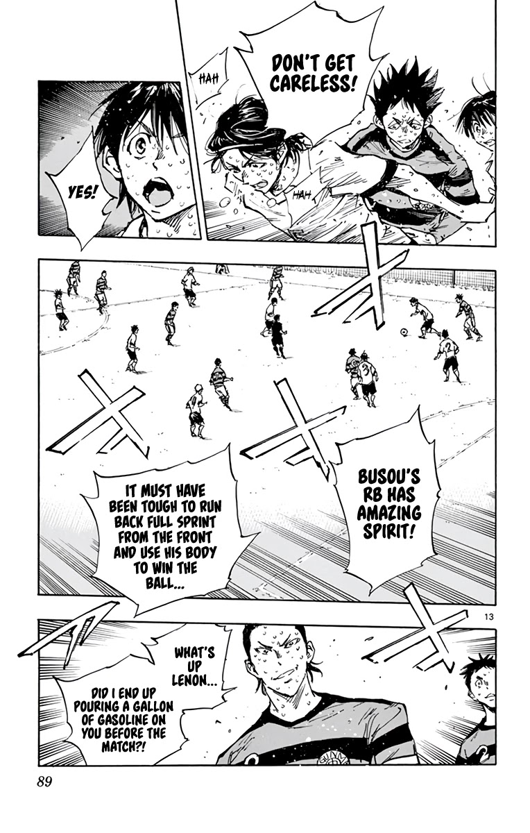 BE BLUES ~Ao ni nare~ Chapter 374 page 14 - Chapter 374: Silently Seething