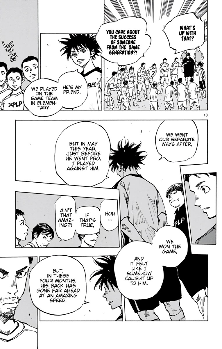 BE BLUES ~Ao ni nare~ Chapter 378 page 14 - Chapter 378: One Step Forward