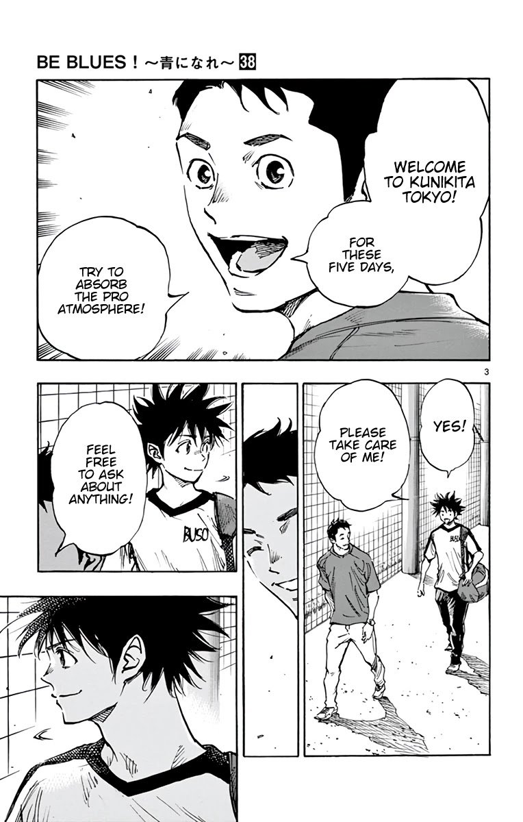 BE BLUES ~Ao ni nare~ Chapter 378 page 5 - Chapter 378: One Step Forward