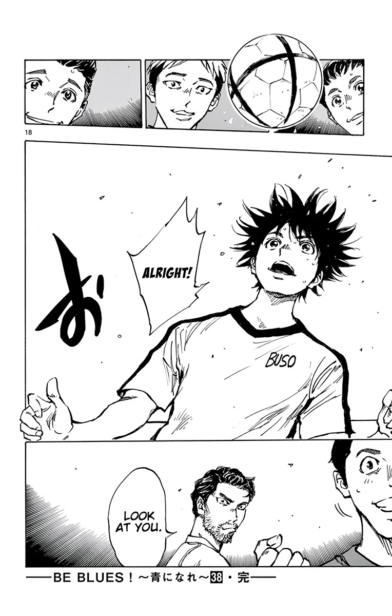 BE BLUES ~Ao ni nare~ Chapter 379 page 19 - Chapter 379: First Day of Practice
