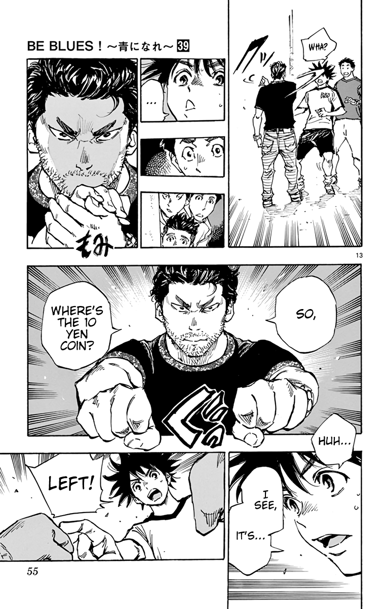 BE BLUES ~Ao ni nare~ Chapter 382 page 14 - Chapter 382: Strategy