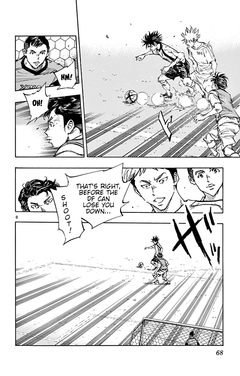 BE BLUES ~Ao ni nare~ Chapter 383 page 9 - Chapter 383: Definite Gap