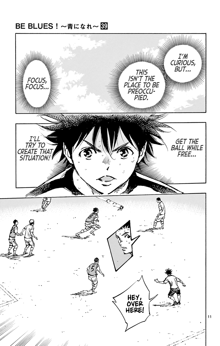 BE BLUES ~Ao ni nare~ Chapter 385 page 12 - Chapter 385: Get Free...