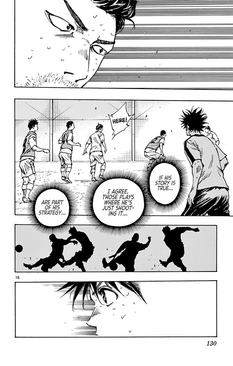BE BLUES ~Ao ni nare~ Chapter 386 page 15 - Chapter 386: One in Three