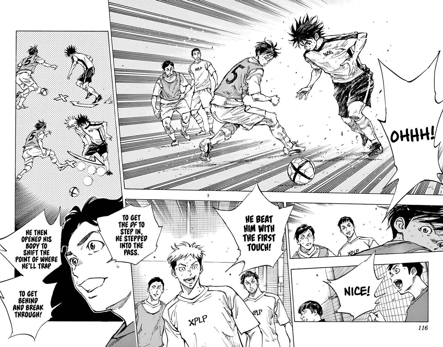 BE BLUES ~Ao ni nare~ Chapter 386 page 3 - Chapter 386: One in Three