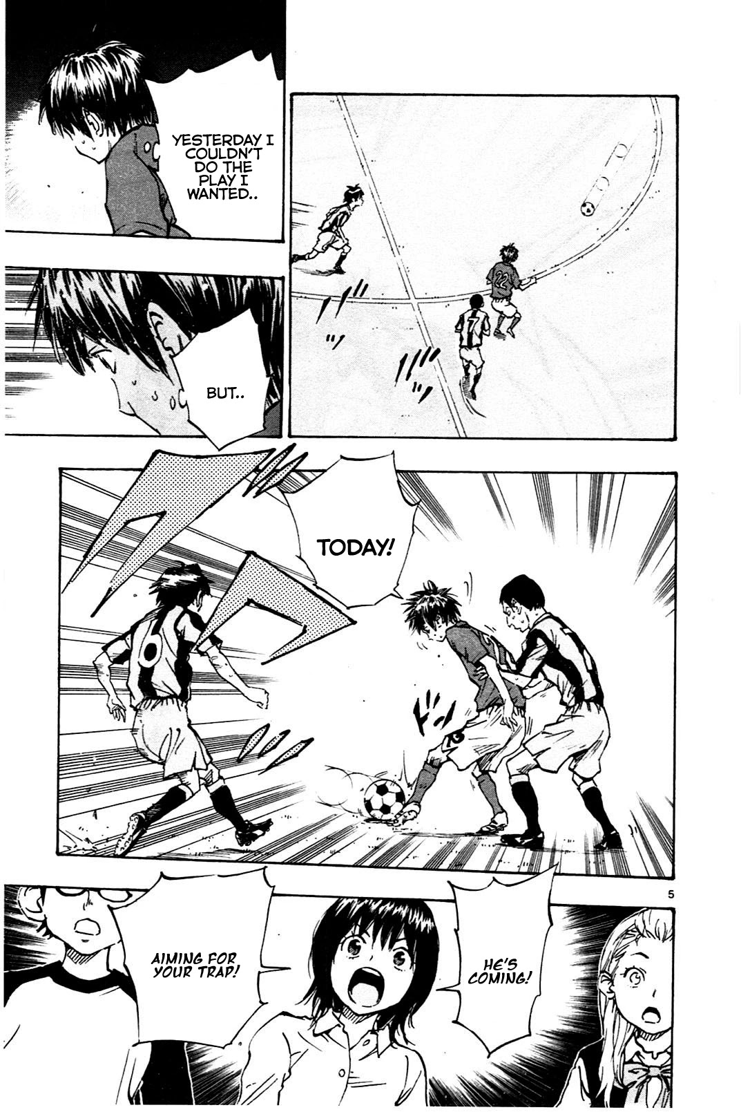 BE BLUES ~Ao ni nare~ Chapter 39 page 5 - Chapter 39: Ryu and Moroboshi