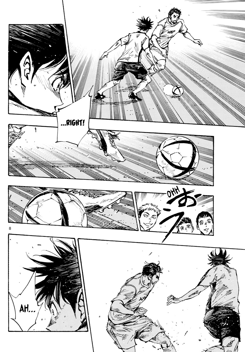 BE BLUES ~Ao ni nare~ Chapter 390 page 9 - Chapter 390: Crossroads