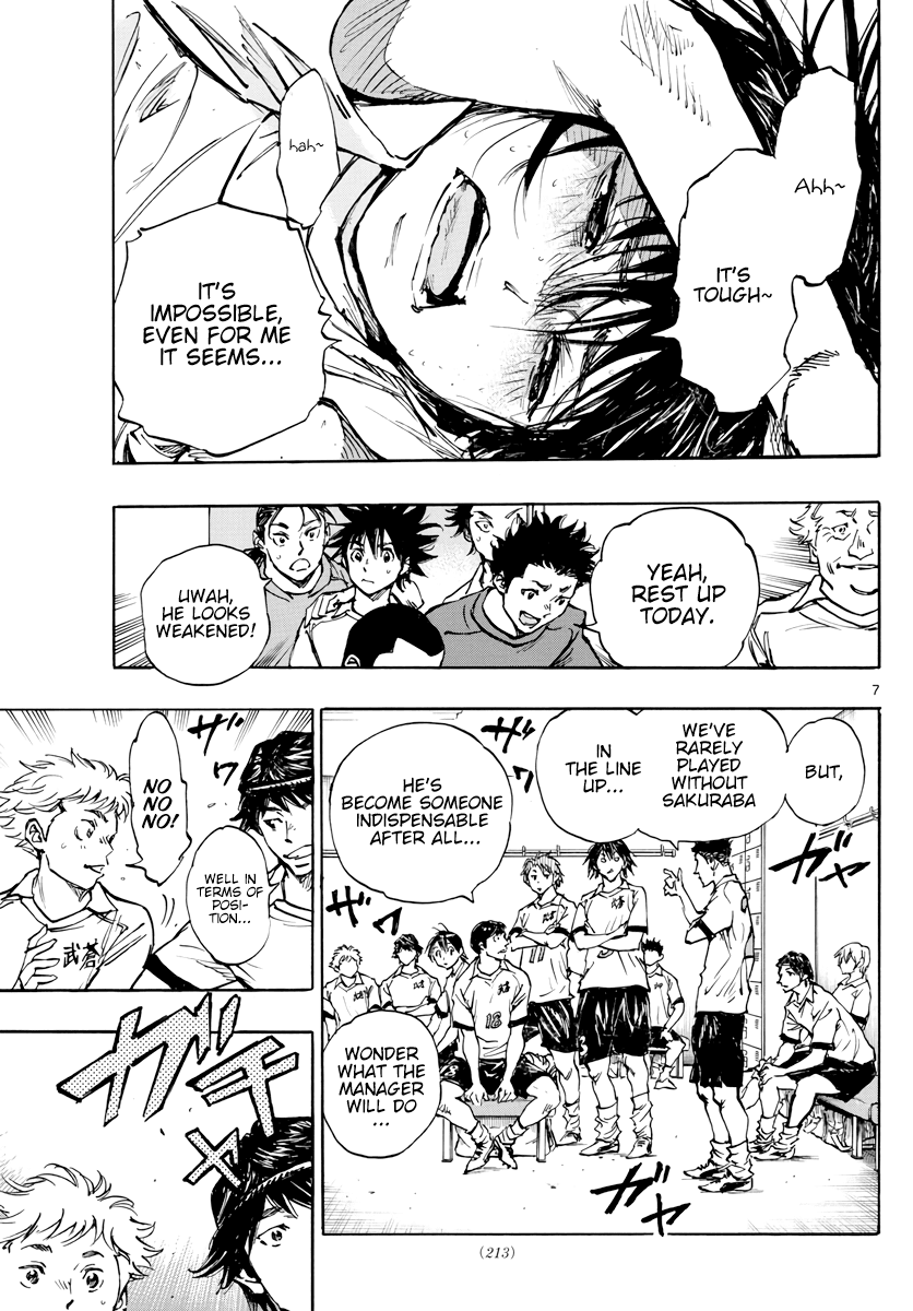 BE BLUES ~Ao ni nare~ Chapter 393 page 8 - Chapter 393: Lacking Peace