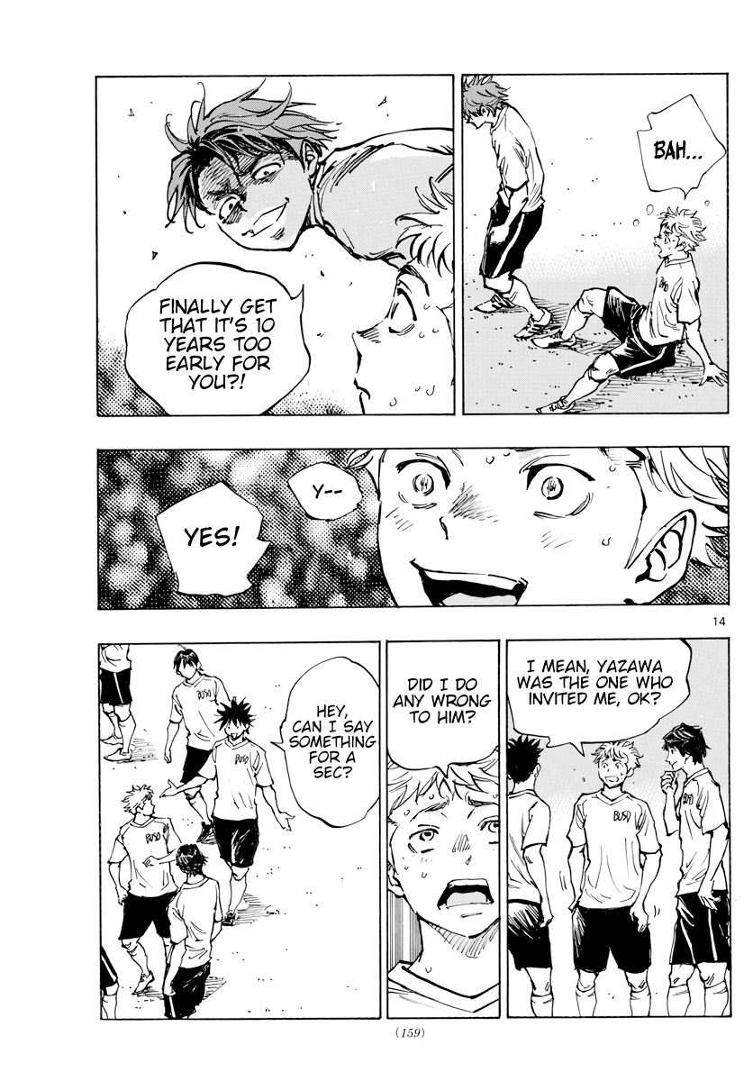 BE BLUES ~Ao ni nare~ Chapter 399 page 15 - Chapter 399: What a Team Is