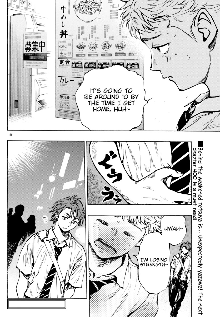 BE BLUES ~Ao ni nare~ Chapter 399 page 20 - Chapter 399: What a Team Is