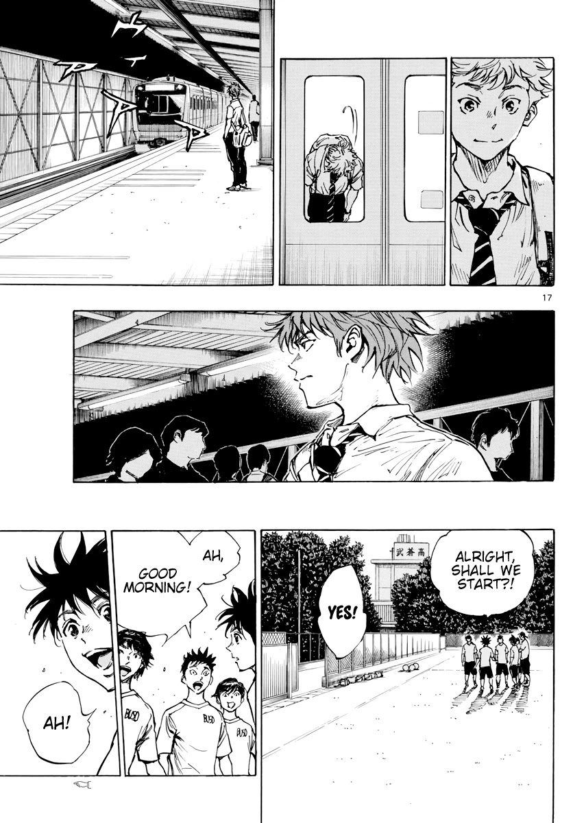 BE BLUES ~Ao ni nare~ Chapter 400 page 18 - Chapter 400: Because I'm a Football Player