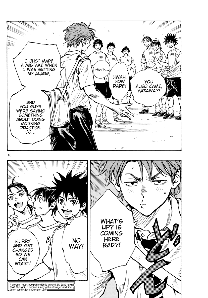 BE BLUES ~Ao ni nare~ Chapter 400 page 19 - Chapter 400: Because I'm a Football Player