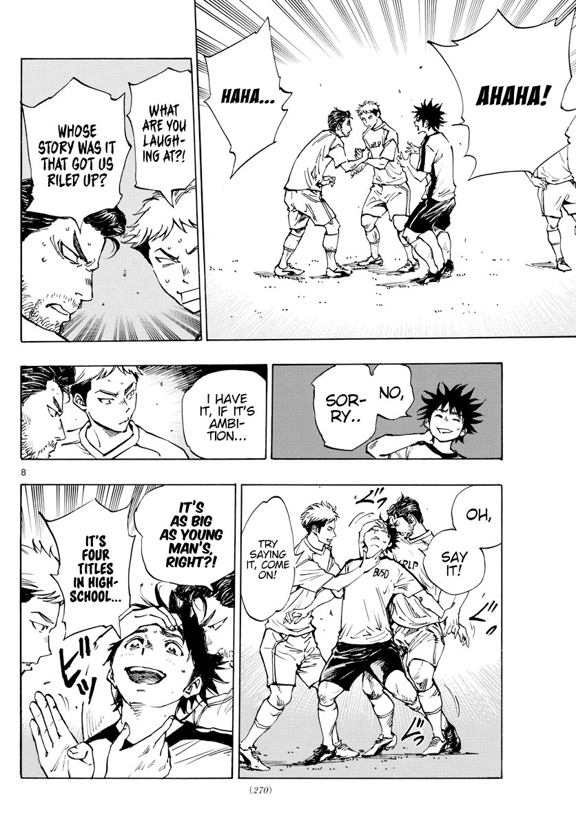 BE BLUES ~Ao ni nare~ Chapter 401 page 9 - Chapter 401: To Ambition!