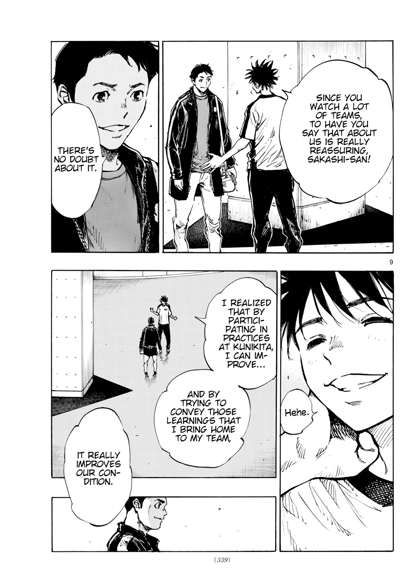 BE BLUES ~Ao ni nare~ Chapter 402 page 10 - Chapter 402: Do You Have Hope?