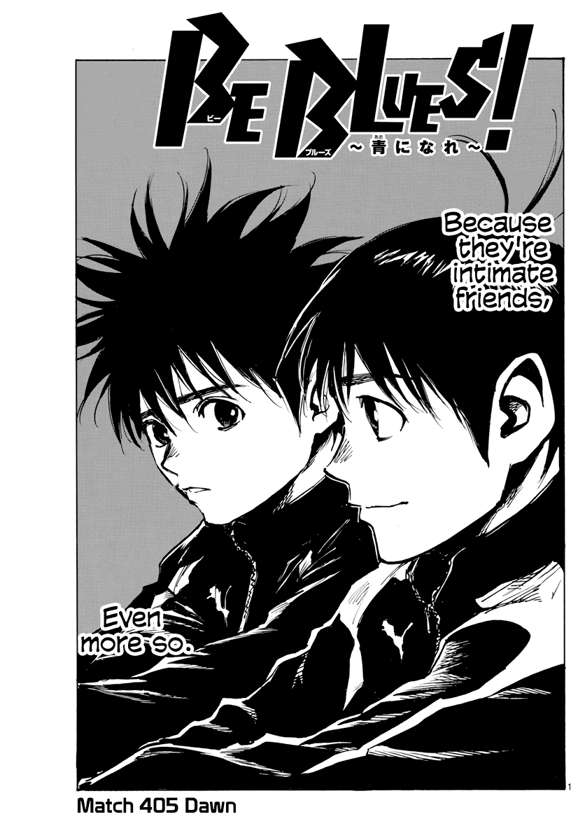 BE BLUES ~Ao ni nare~ Chapter 405 page 2 - Chapter 405: Dawn