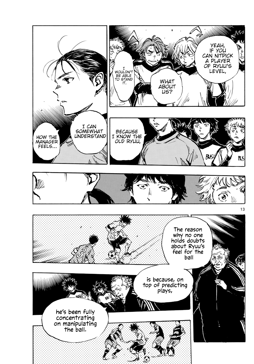BE BLUES ~Ao ni nare~ Chapter 406 page 14 - Chapter 406: Bottleneck