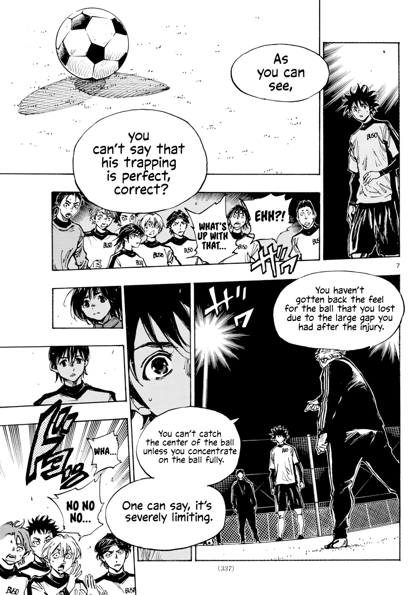 BE BLUES ~Ao ni nare~ Chapter 406 page 8 - Chapter 406: Bottleneck