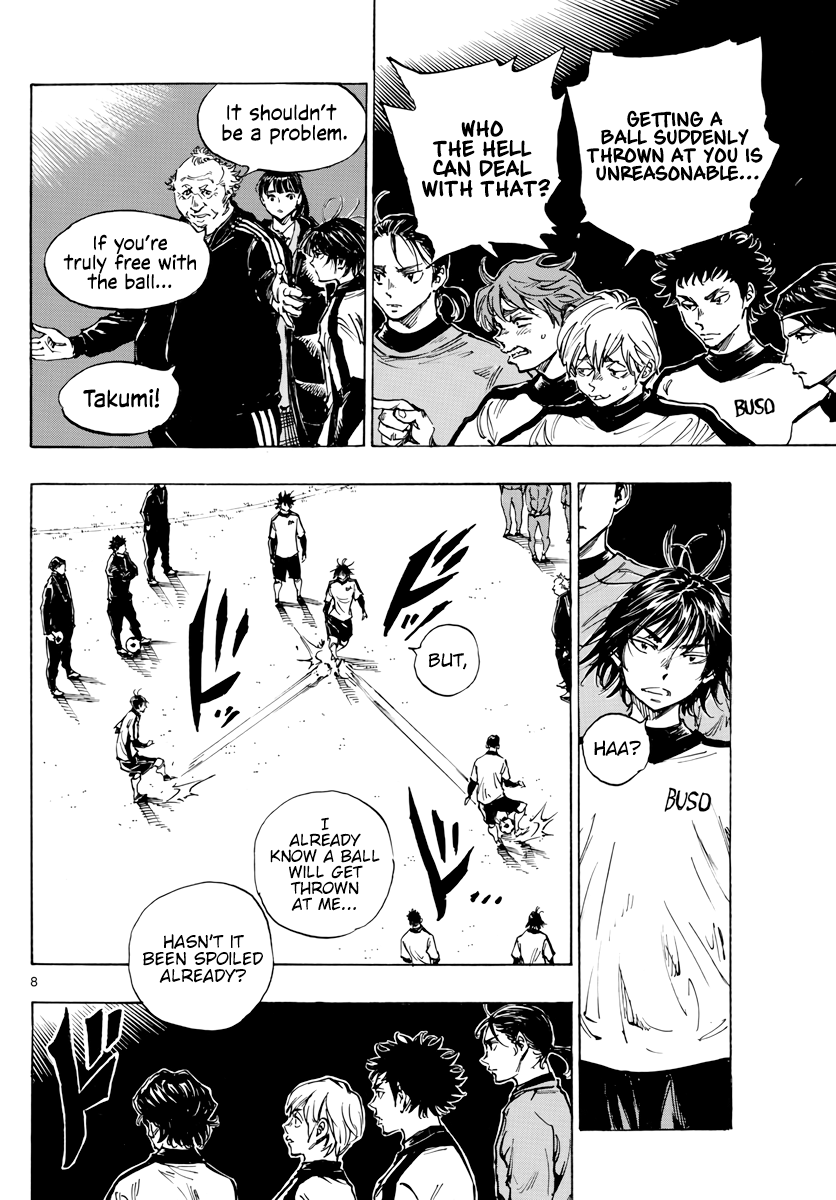 BE BLUES ~Ao ni nare~ Chapter 406 page 9 - Chapter 406: Bottleneck