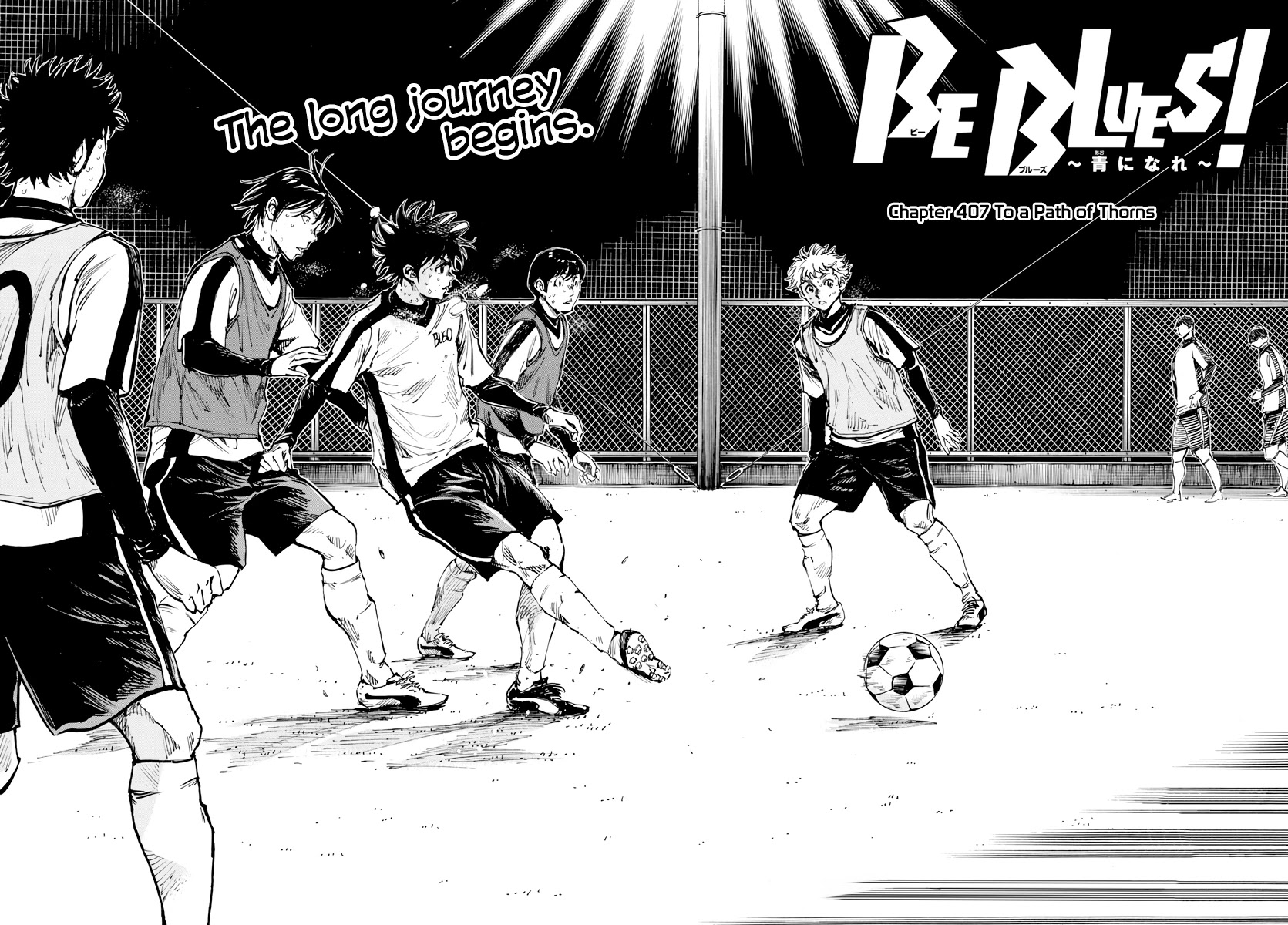 BE BLUES ~Ao ni nare~ Chapter 407 page 3 - Chapter 407: To a Path of Thorns