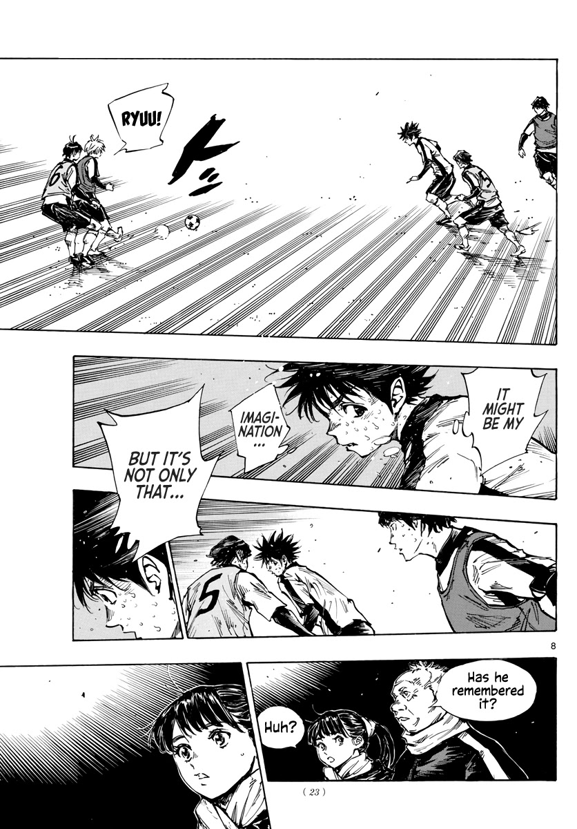 BE BLUES ~Ao ni nare~ Chapter 410 page 8 - Chapter 410: Faint Feeling