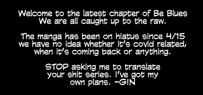 BE BLUES ~Ao ni nare~ Chapter 415 page 1 - Chapter 415: A to D