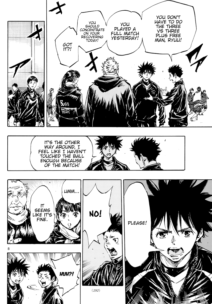 BE BLUES ~Ao ni nare~ Chapter 415 page 9 - Chapter 415: A to D