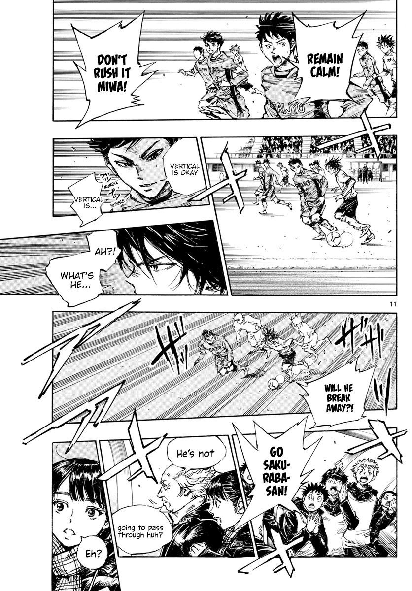 BE BLUES ~Ao ni nare~ Chapter 418 page 12 - Chapter 418: Sakuraba Countermeasures