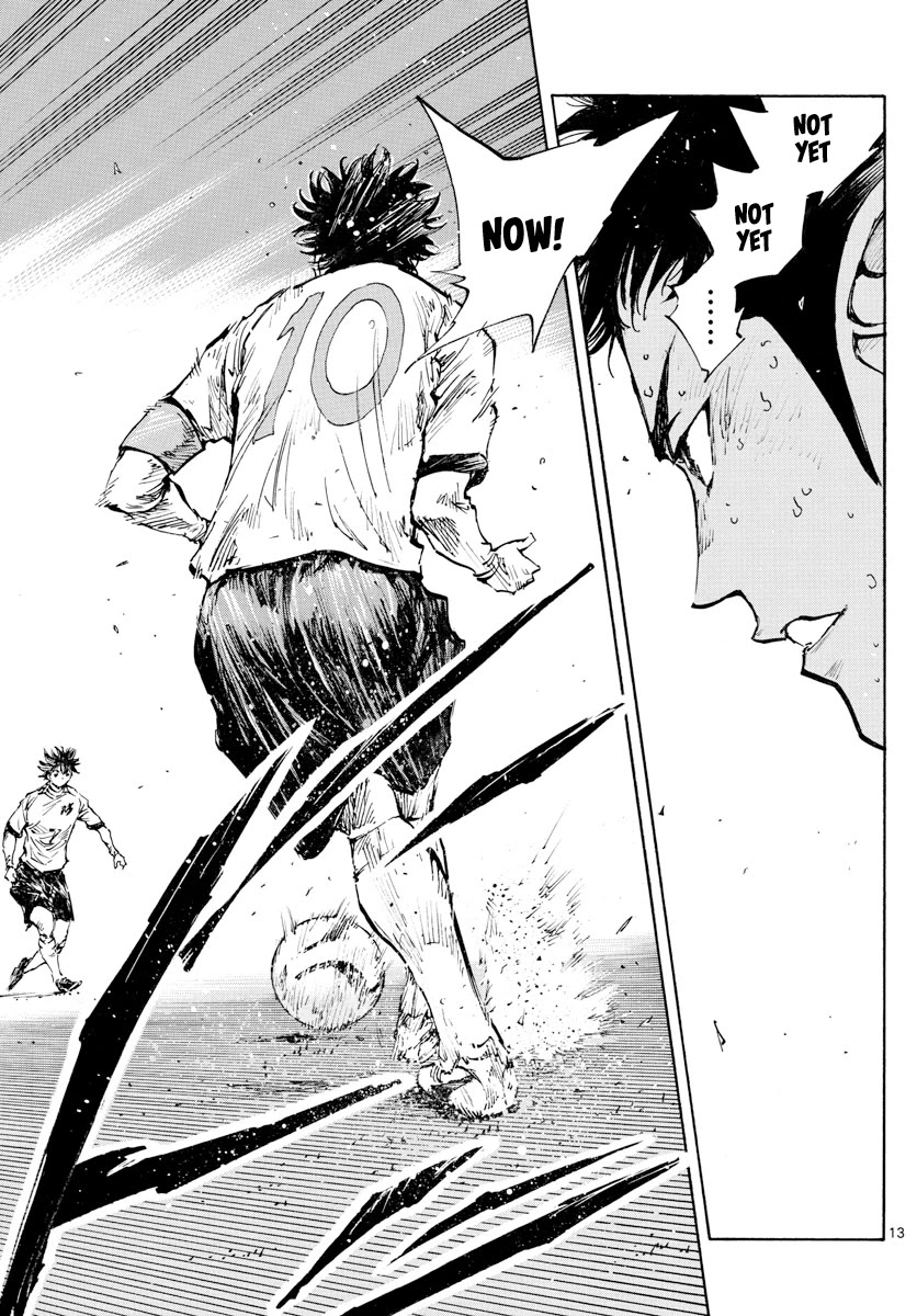 BE BLUES ~Ao ni nare~ Chapter 425 page 14 - Chapter 425: Struggle