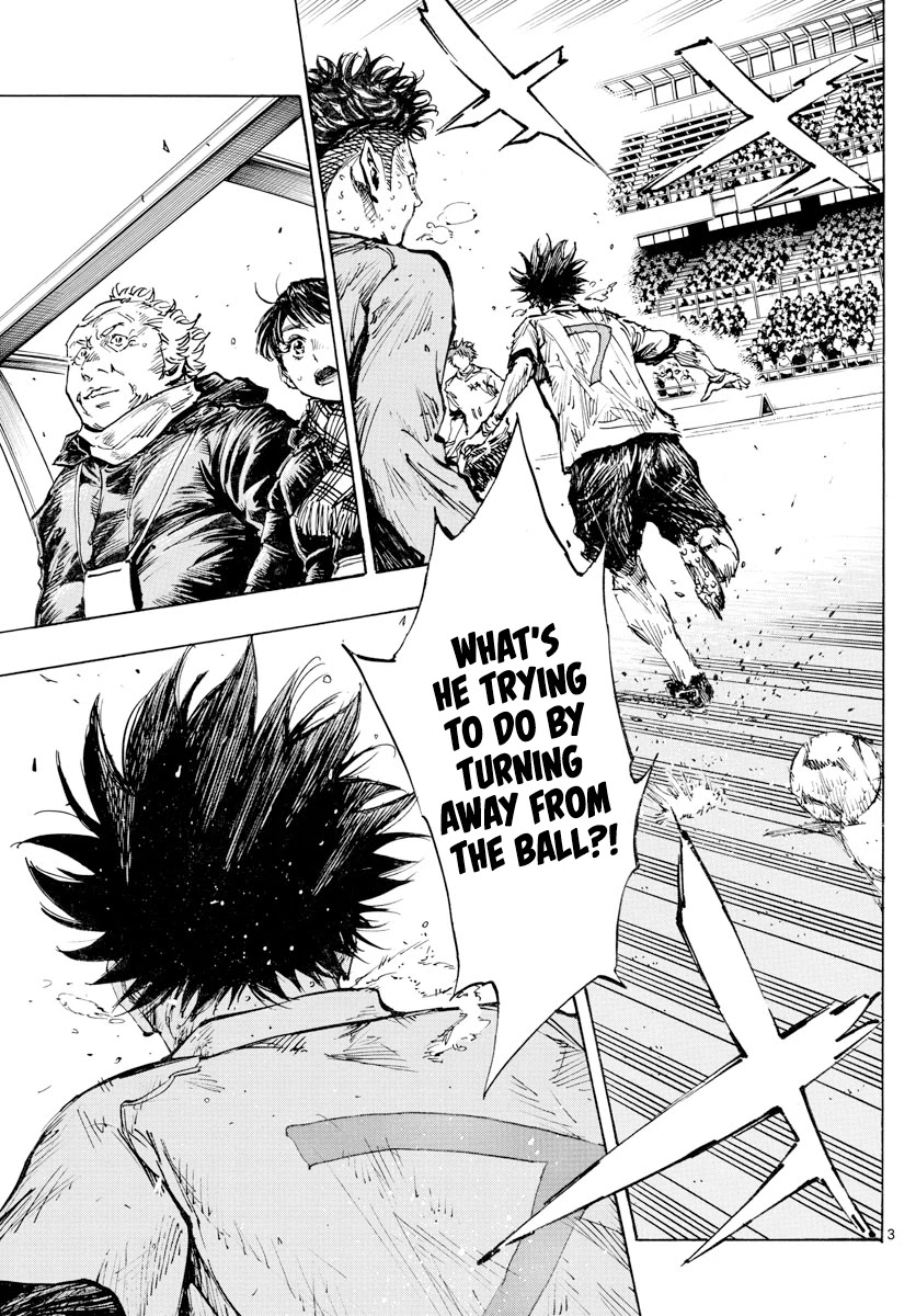 BE BLUES ~Ao ni nare~ Chapter 426 page 4 - Chapter 426: Strike and Limits
