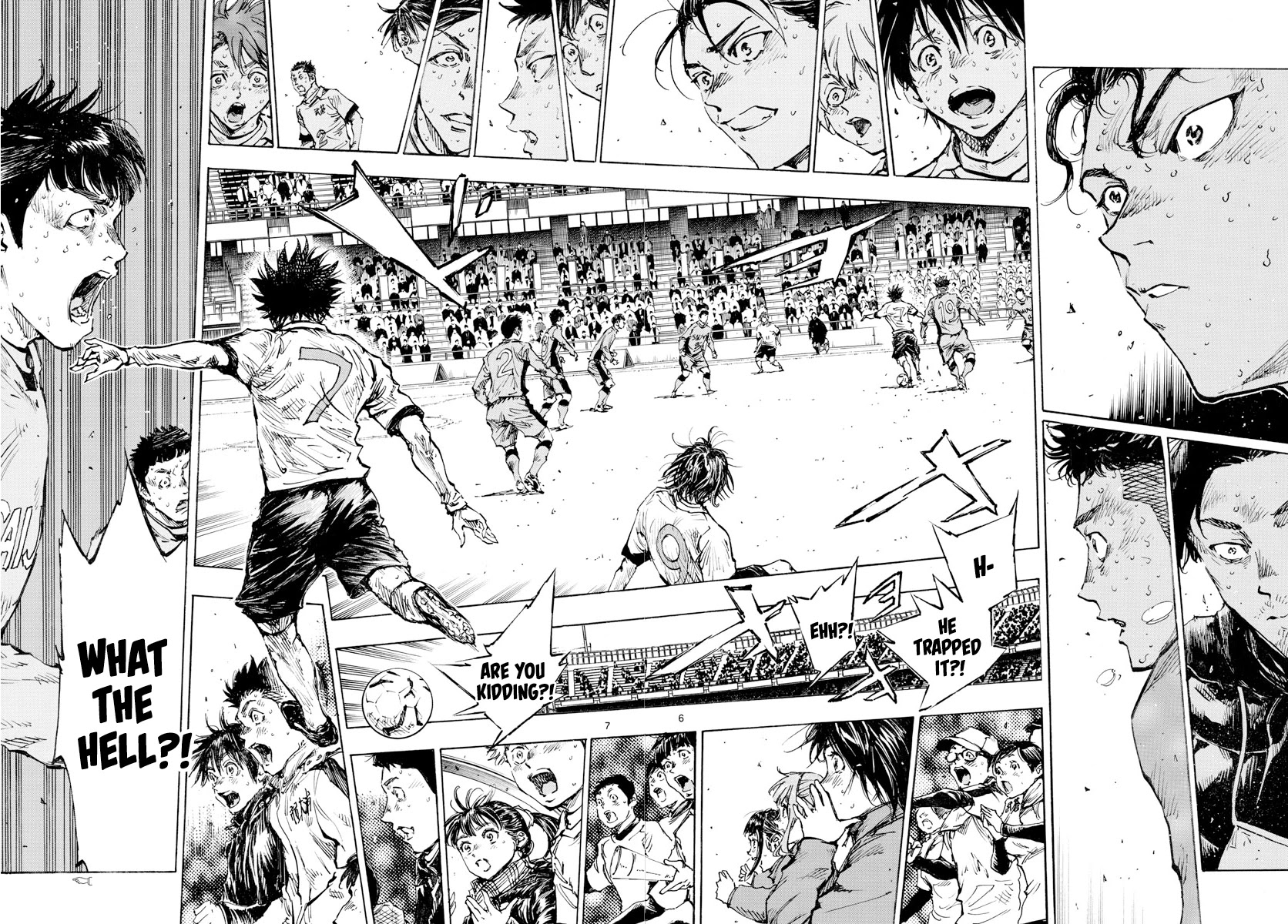 BE BLUES ~Ao ni nare~ Chapter 426 page 7 - Chapter 426: Strike and Limits