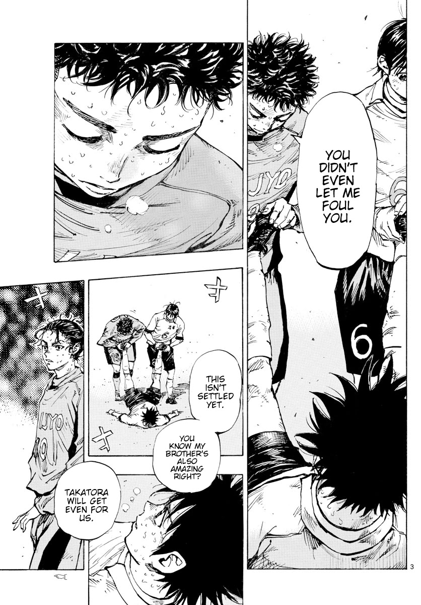 BE BLUES ~Ao ni nare~ Chapter 427 page 4 - Chapter 427: The Two's Tenacity