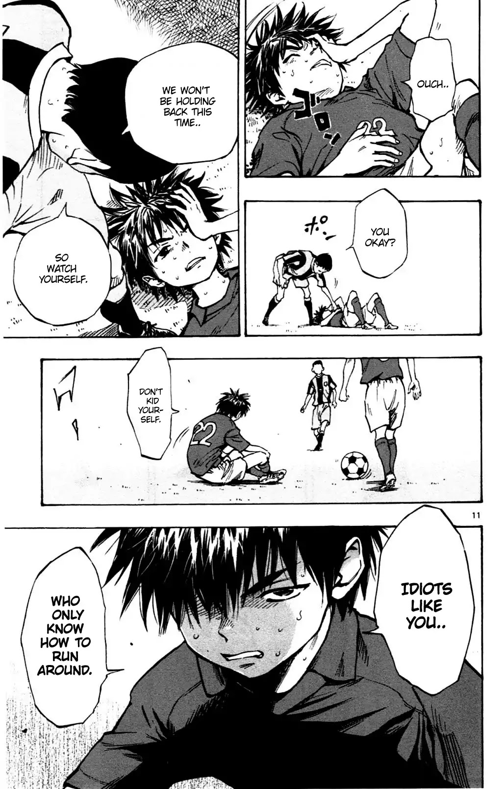 BE BLUES ~Ao ni nare~ Chapter 43 page 11 - Chapter 43: Panic