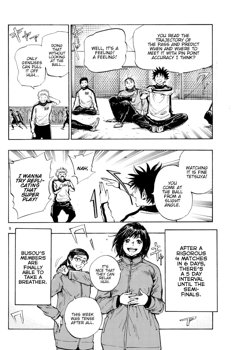 BE BLUES ~Ao ni nare~ Chapter 430 page 10 - Chapter 430: The Gravity of Revival and Feeling