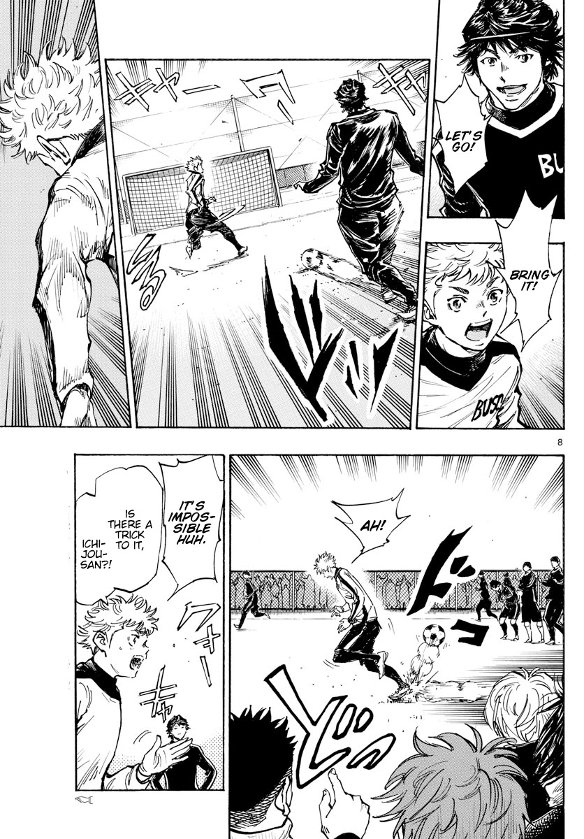 BE BLUES ~Ao ni nare~ Chapter 430 page 9 - Chapter 430: The Gravity of Revival and Feeling