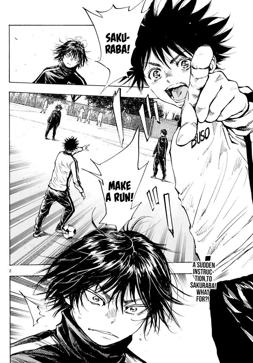 BE BLUES ~Ao ni nare~ Chapter 431 page 3 - Chapter 431: The Back of Ryuu