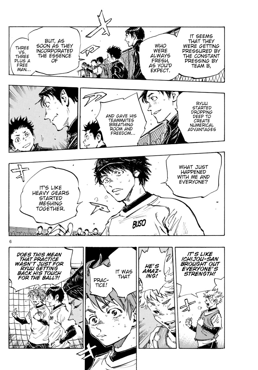 BE BLUES ~Ao ni nare~ Chapter 434 page 6 - Chapter 434: It's Ryuu-chan