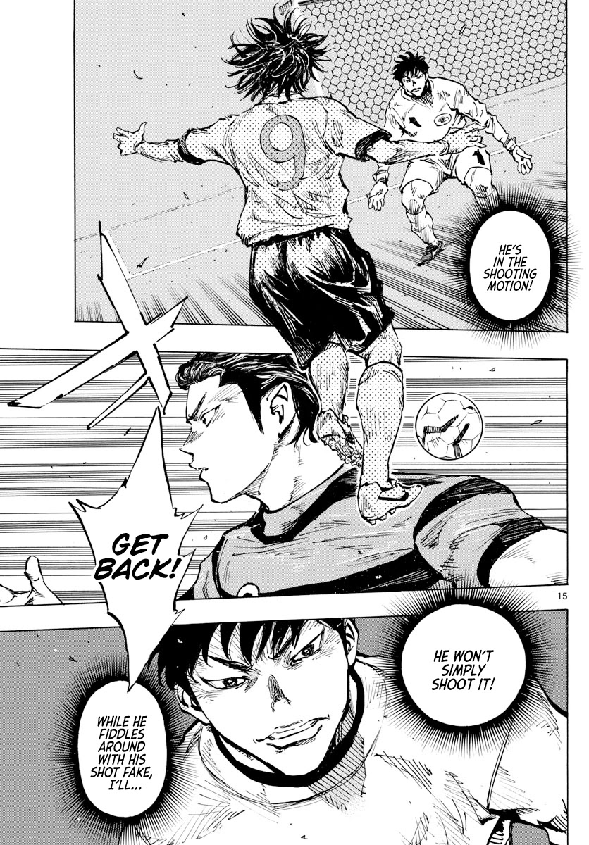 BE BLUES ~Ao ni nare~ Chapter 436 page 14 - Chapter 436: Lightning Fast