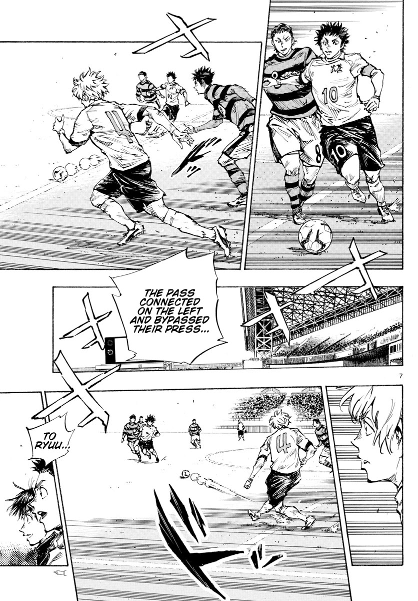 BE BLUES ~Ao ni nare~ Chapter 436 page 8 - Chapter 436: Lightning Fast
