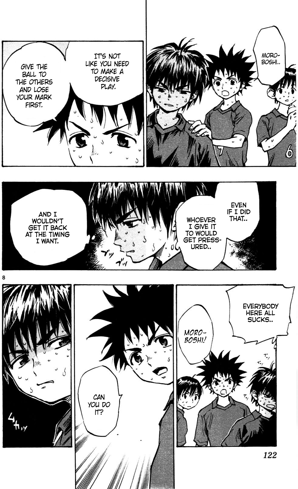 BE BLUES ~Ao ni nare~ Chapter 44 page 8 - Chapter 44: Moroboshi Targeted
