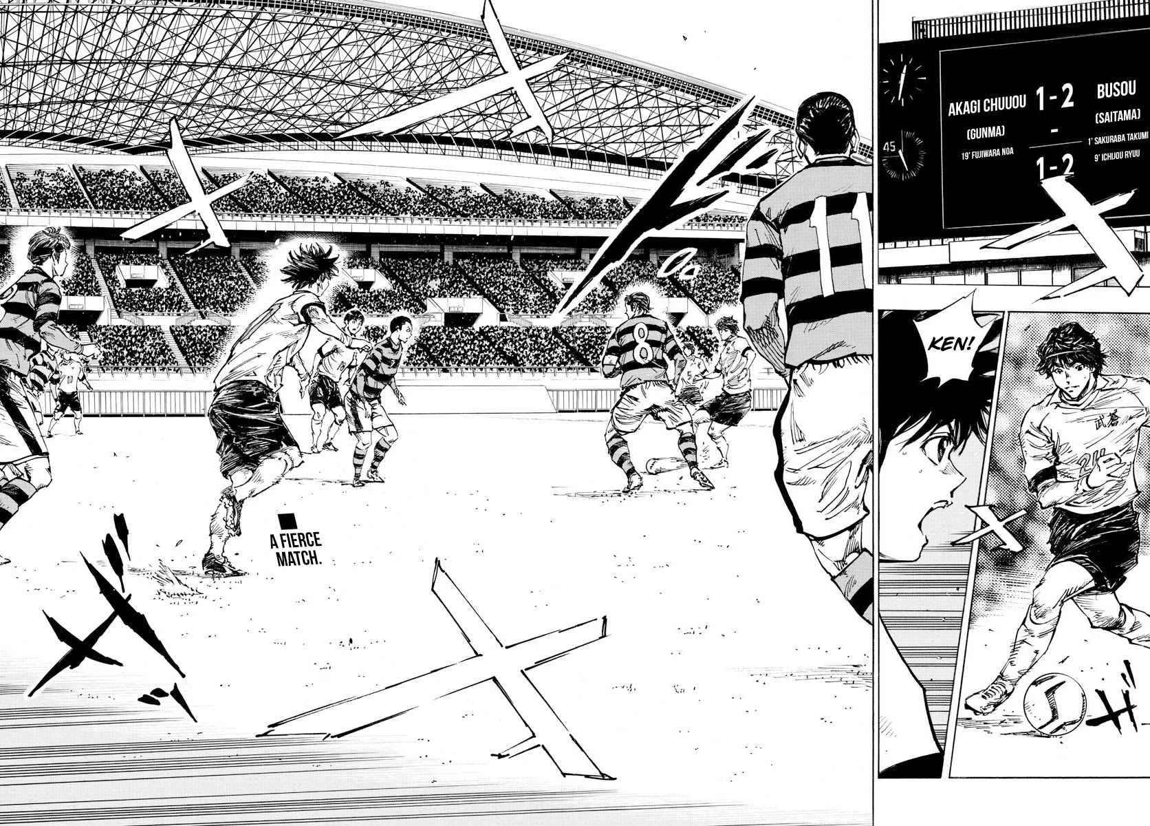 BE BLUES ~Ao ni nare~ Chapter 442 page 3 - Chapter 442