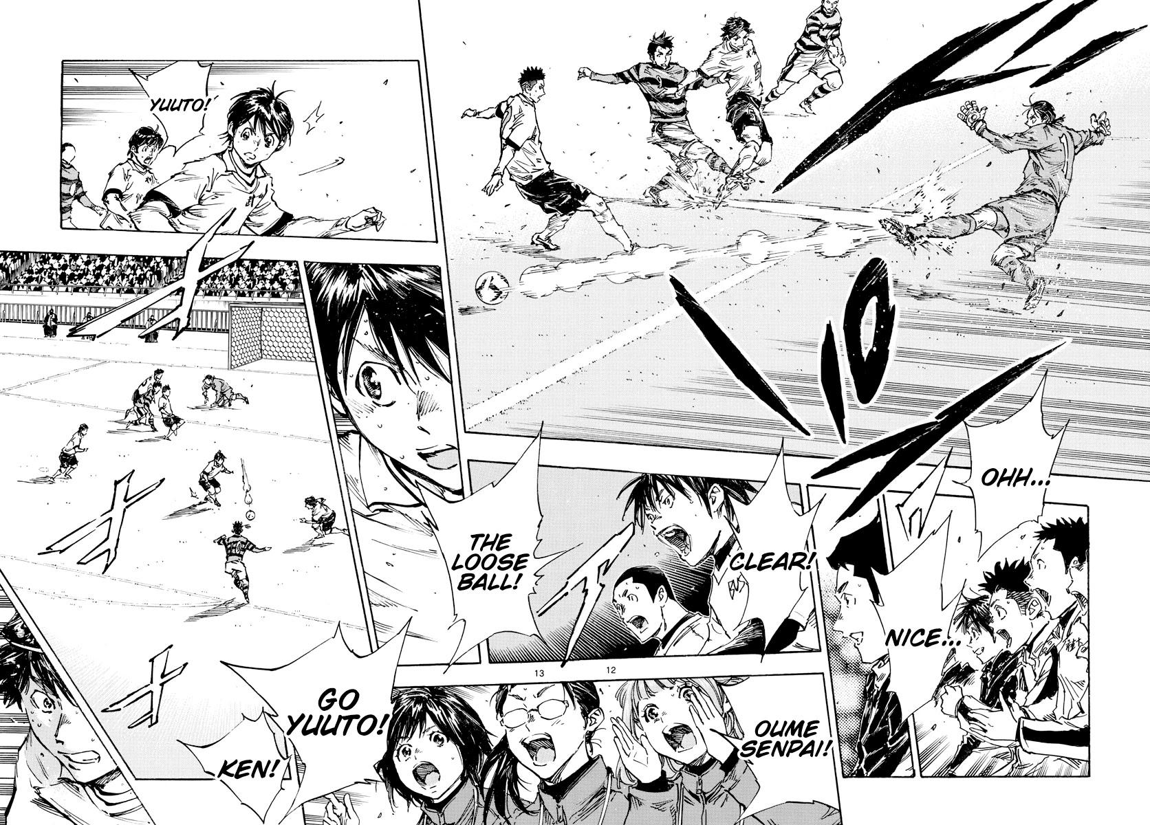 BE BLUES ~Ao ni nare~ Chapter 444 page 11 - Chapter 444