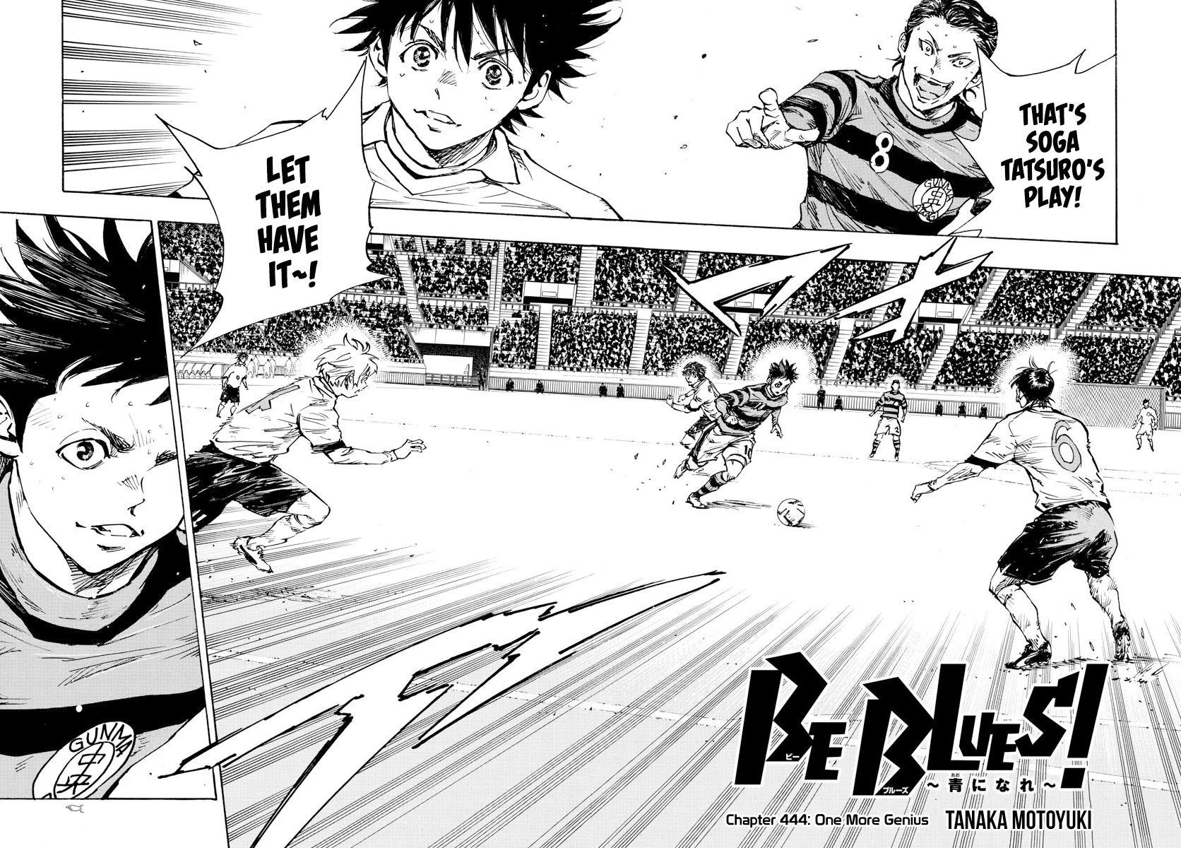 BE BLUES ~Ao ni nare~ Chapter 444 page 3 - Chapter 444