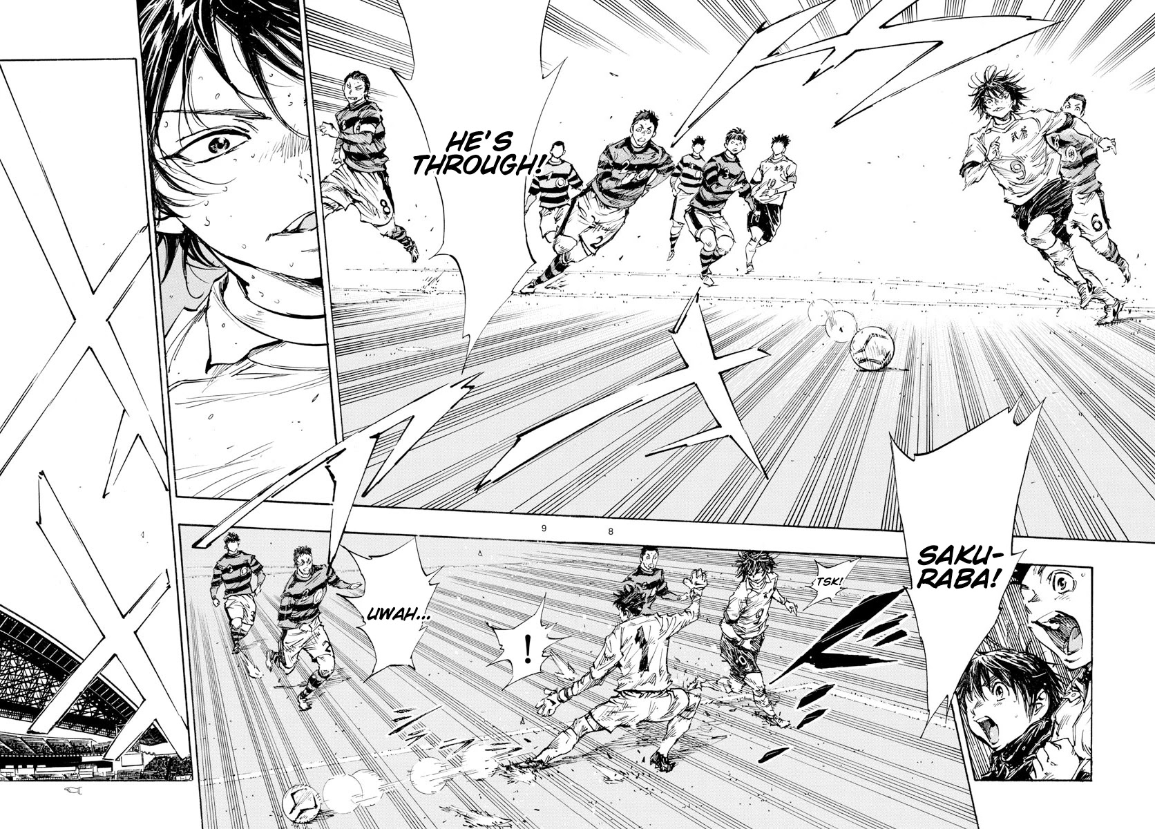 BE BLUES ~Ao ni nare~ Chapter 445 page 8 - Chapter 445
