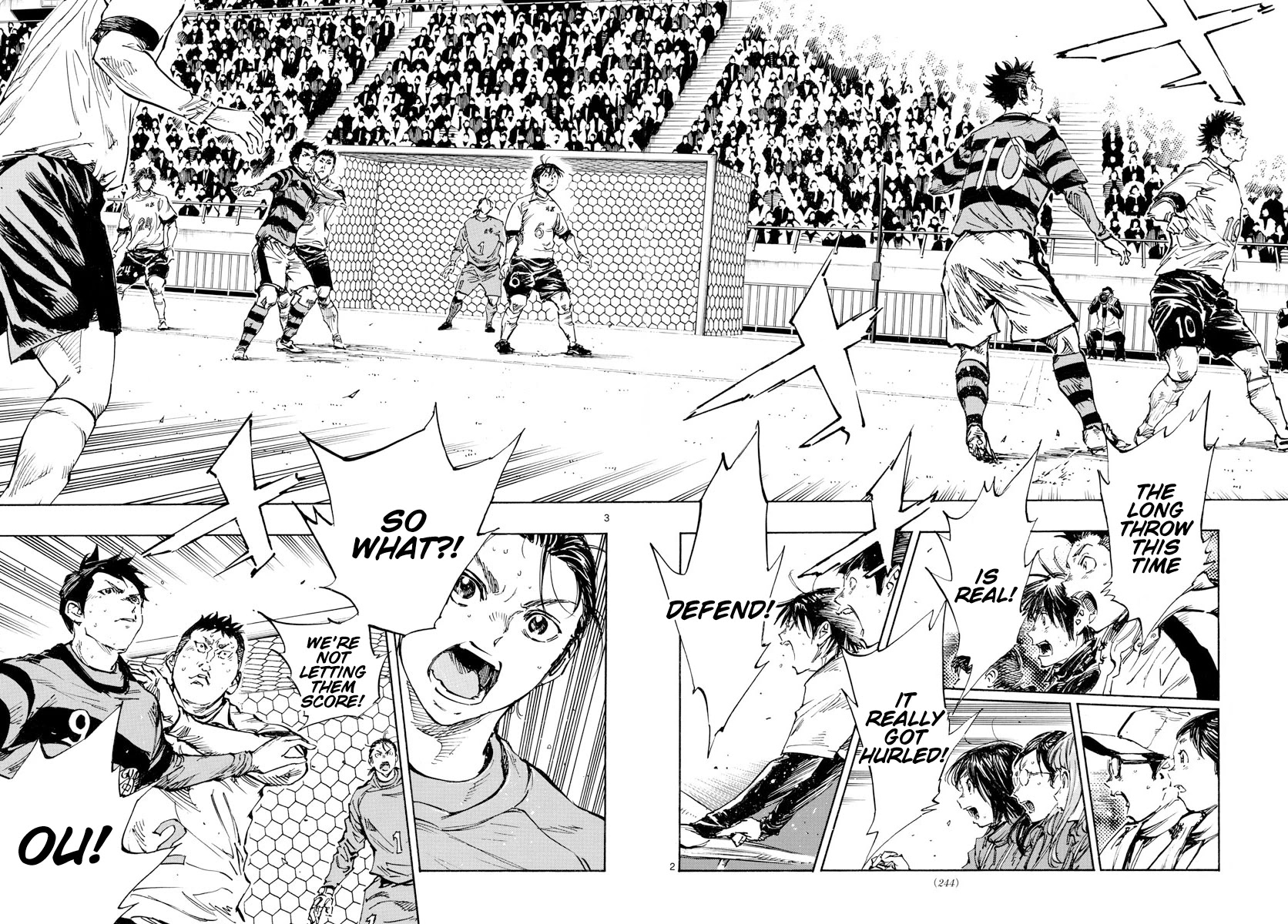 BE BLUES ~Ao ni nare~ Chapter 446 page 3 - Chapter 446