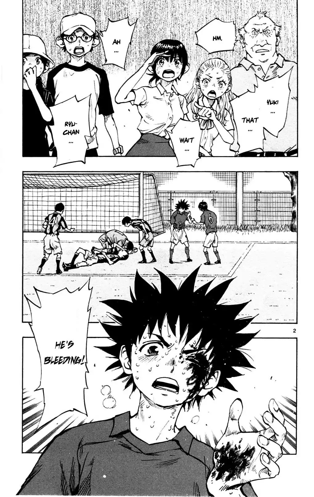 BE BLUES ~Ao ni nare~ Chapter 45 page 2 - Chapter 45: Injury