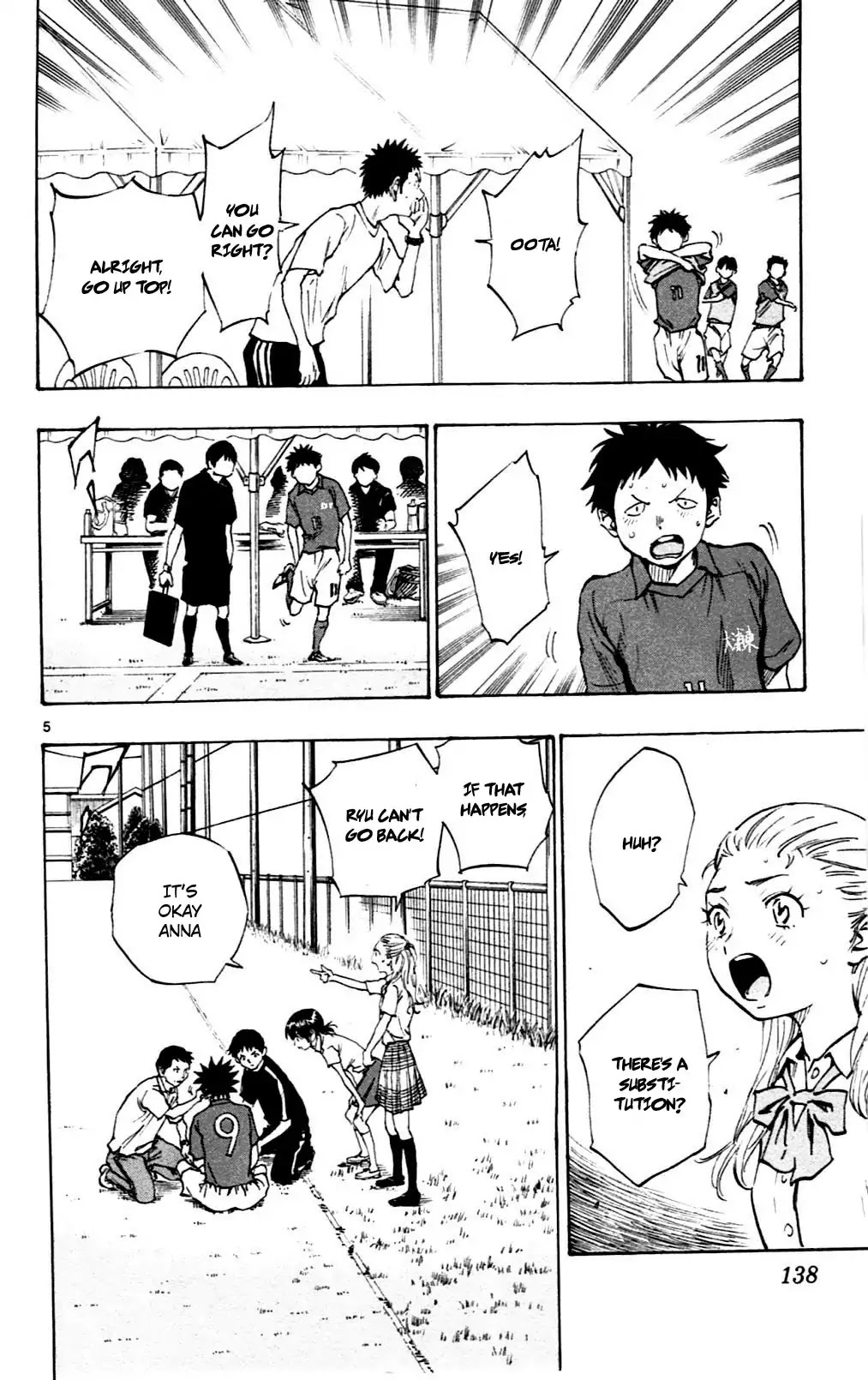 BE BLUES ~Ao ni nare~ Chapter 45 page 5 - Chapter 45: Injury
