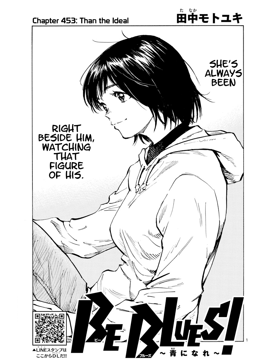 BE BLUES ~Ao ni nare~ Chapter 453 page 2 - Chapter 453: Than the Ideal